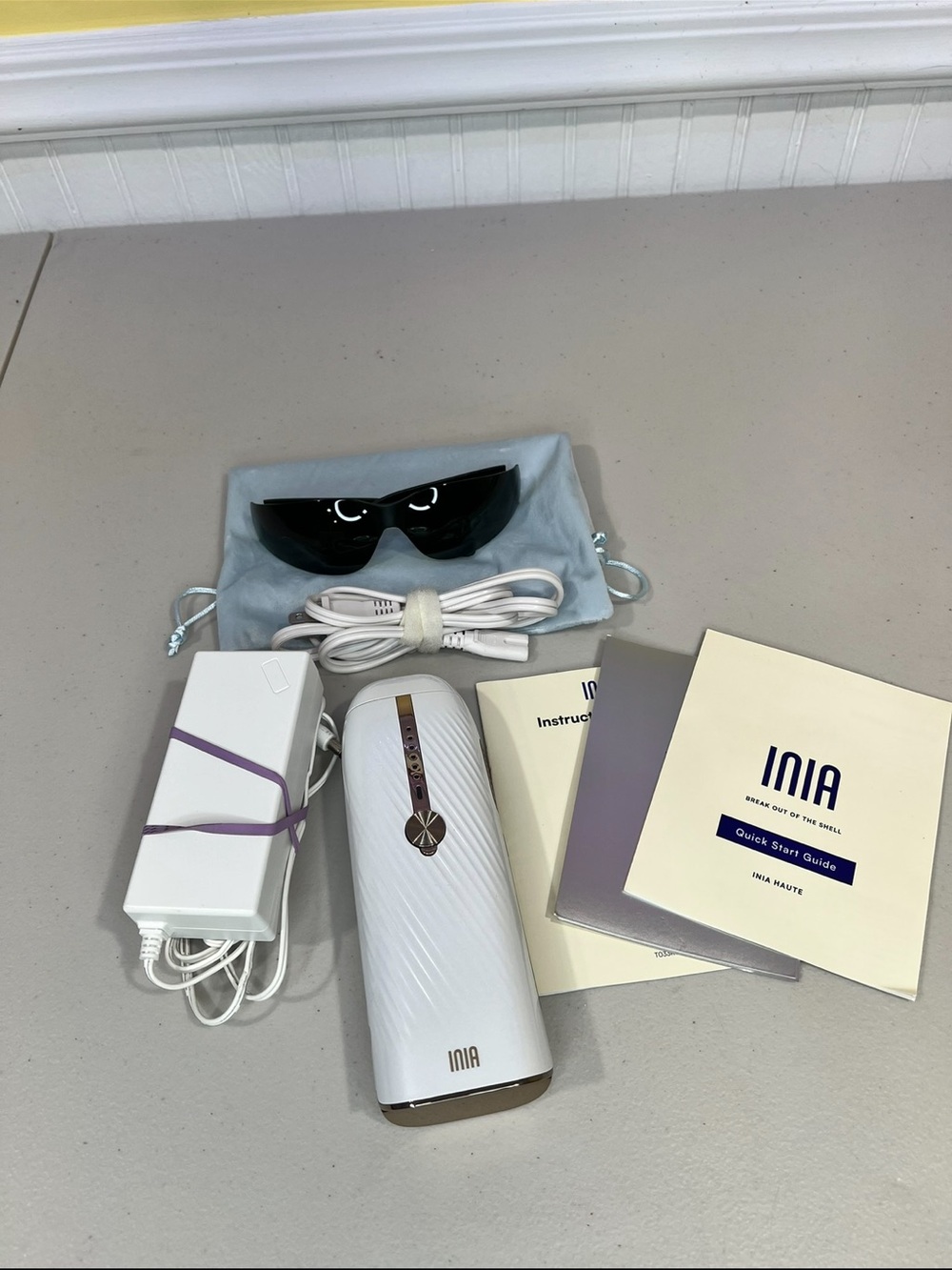 White At-Home IPL Hair Removal Device